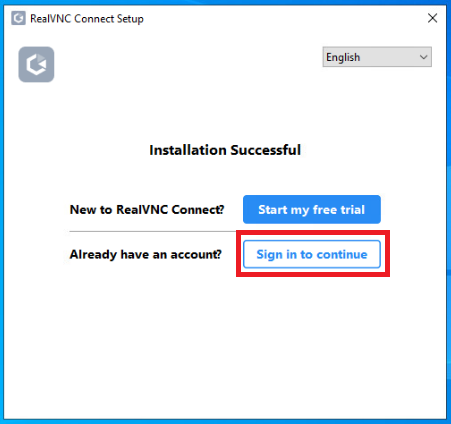 安装 RealVNC Connect v8 应用程序插图10 安装 RealVNC Connect v8 应用程序插图10