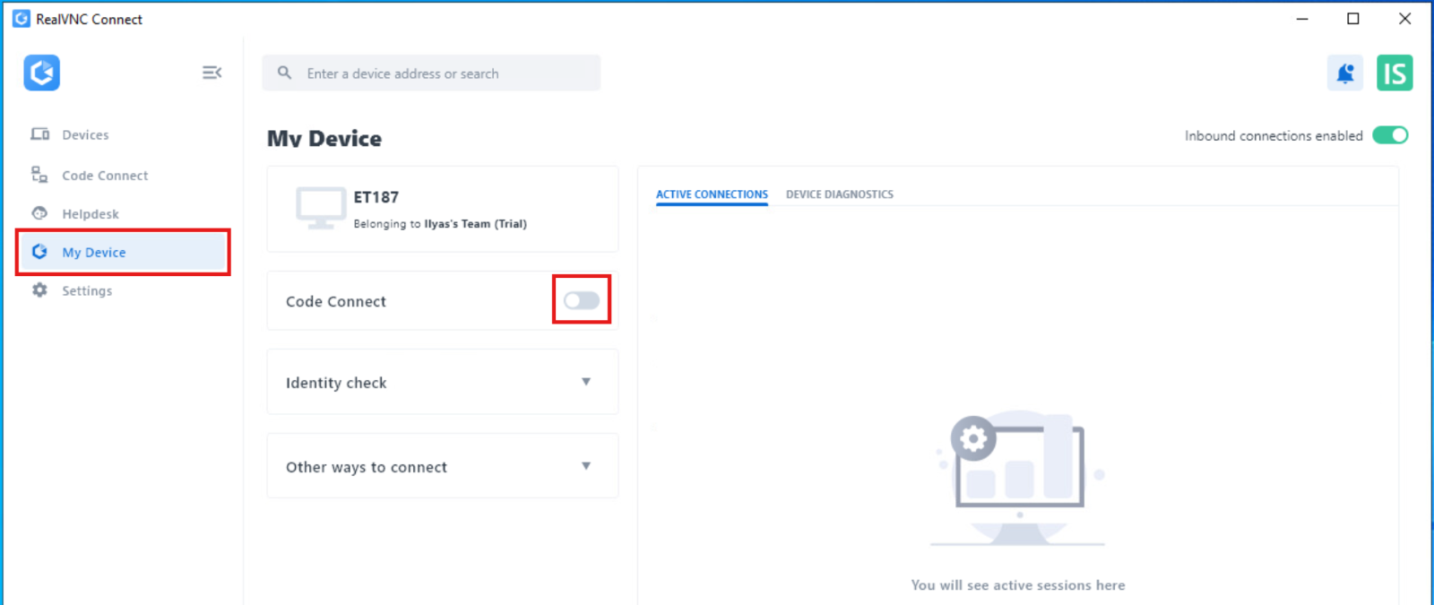 使用 Code Connect 和 RealVNC Connect v8(测试版)共享屏幕插图1 使用 Code Connect 和 RealVNC Connect v8(测试版)共享屏幕插图1