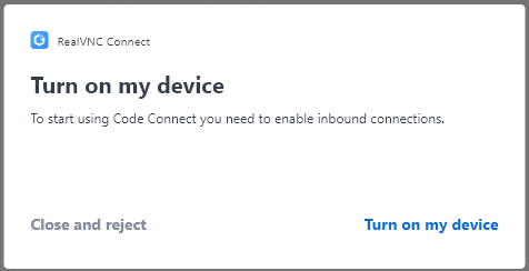 使用 Code Connect 和 RealVNC Connect v8(测试版)共享屏幕插图2 使用 Code Connect 和 RealVNC Connect v8(测试版)共享屏幕插图2